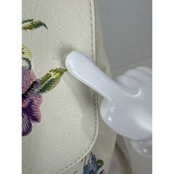 *Flawed* Loungefly Disney Alice in Wonderland Embroidered Floral Mini Backpack - Picture 9 of 16